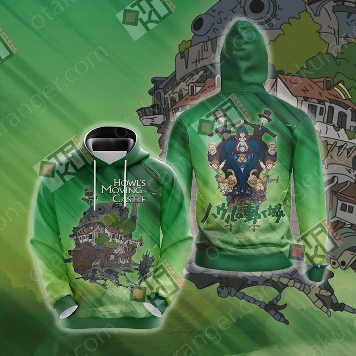 Howl's Moving Castle New Unisex 3D Hoodie