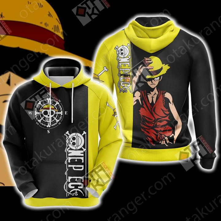 One Piece - Luffy New Style Unisex 3D Hoodie