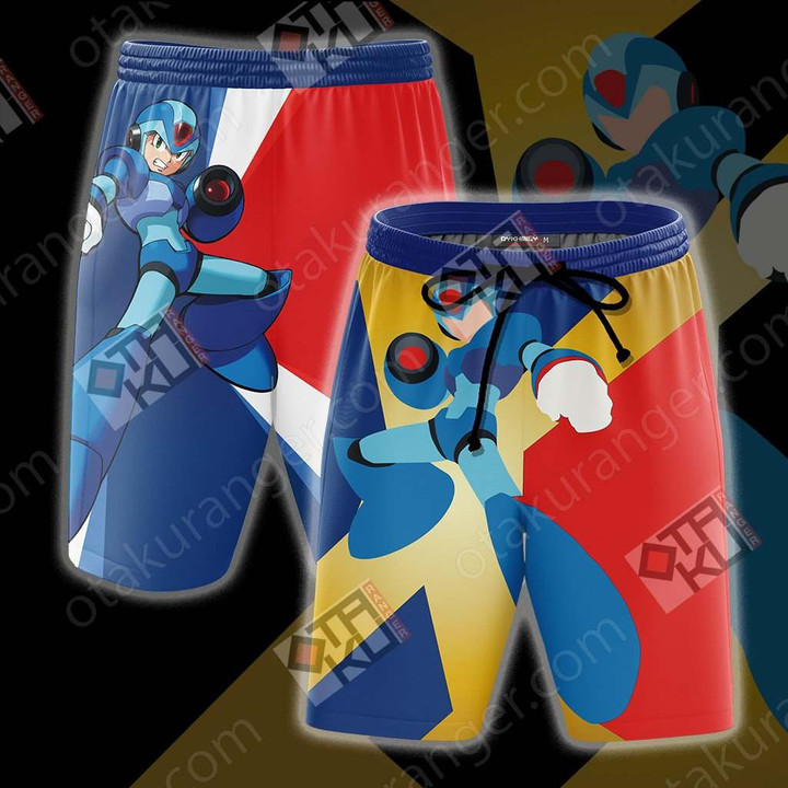 Mega Man X New Beach Shorts