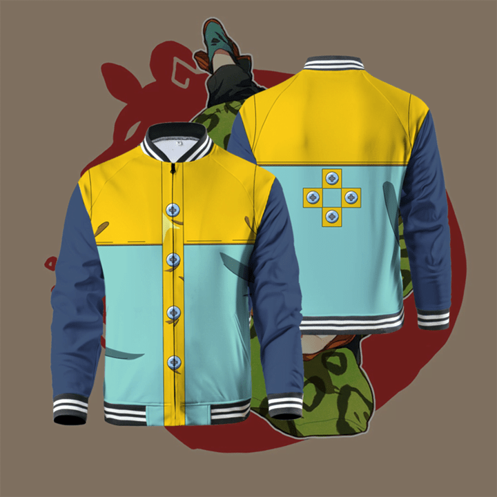 The Seven Deadly Sins King Cosplay Baseball Jacket