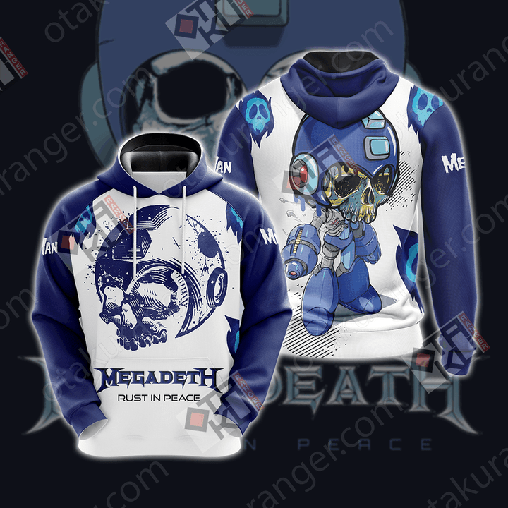 Megaman New Collection Unisex 3D Hoodie