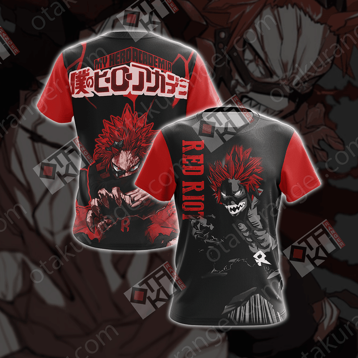 My Hero Academia - Red Riot Unisex 3D T-shirt