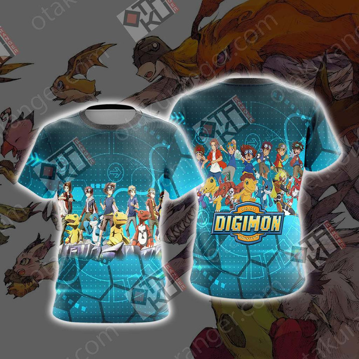 Digimon New Collection Unisex 3D T-shirt