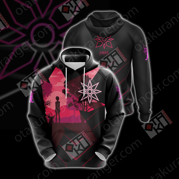 Digimon The Crest Of Light New Unisex 3D Hoodie