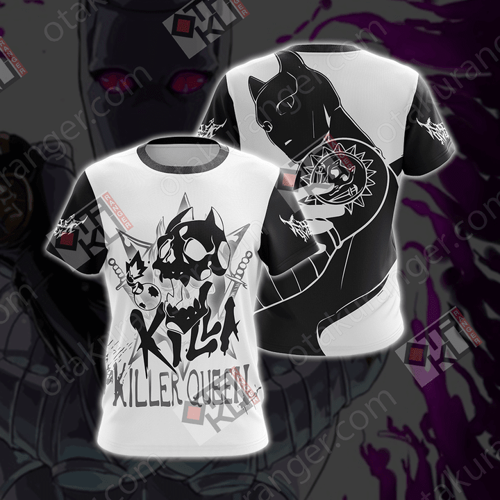 Jojo's Bizarre adventure - Killer Queen Unisex 3D T-shirt