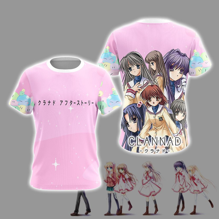 Clannad After Story Unisex 3D T-shirt