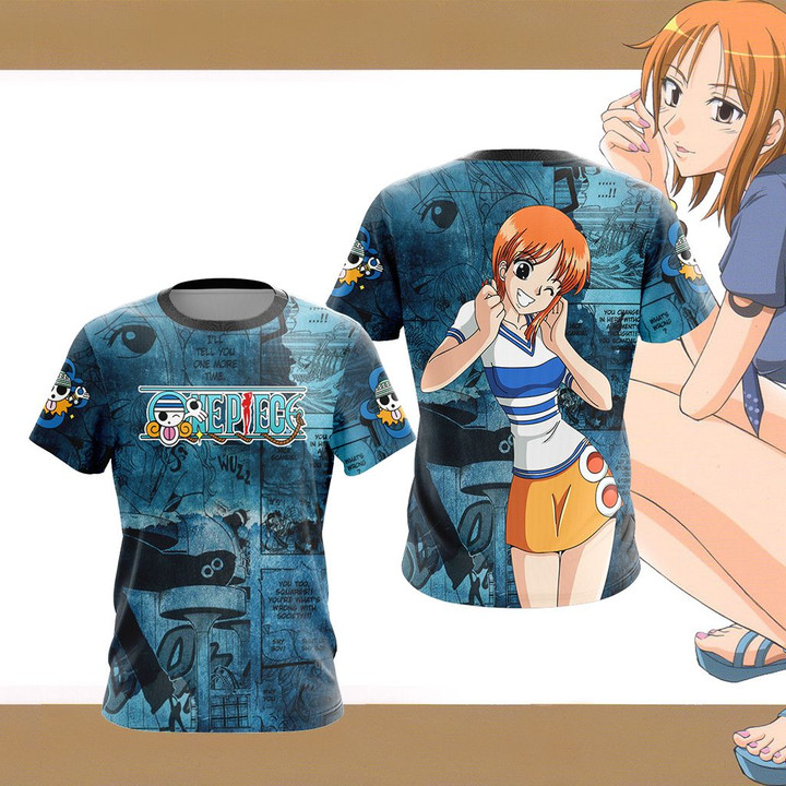 One Piece - Nami New Style Unisex 3D T-shirt