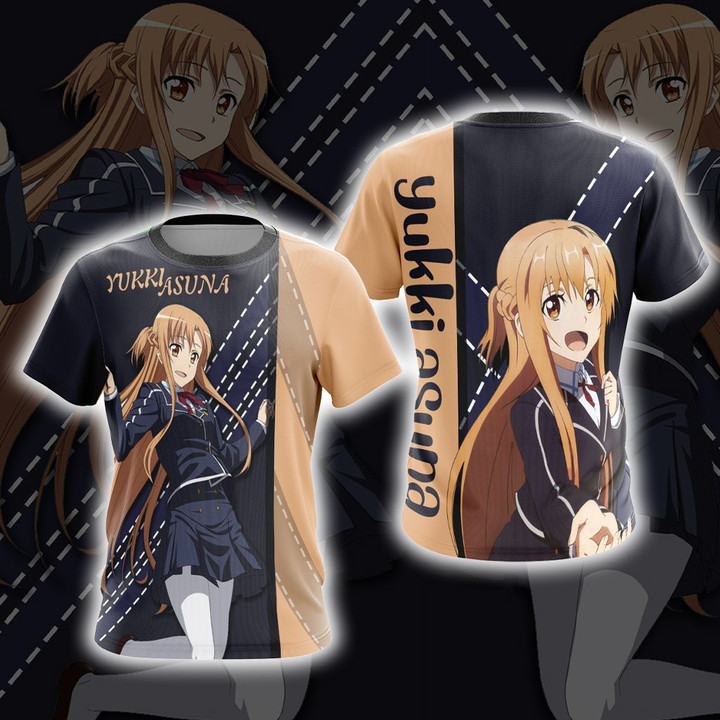 Sword Art Online - Asuna Yukki New Style Unisex 3D T-shirt