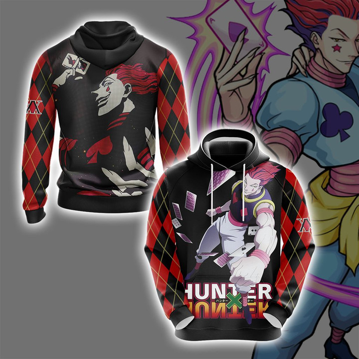 Hunter x Hunter Hisoka New Version Unisex 3D Hoodie