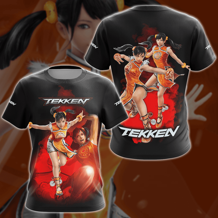 Tekken Ling Xiaoyu Video Game 3D All Over Print T-shirt Tank Top Zip Hoodie Pullover Hoodie Hawaiian Shirt Beach Shorts Jogger
