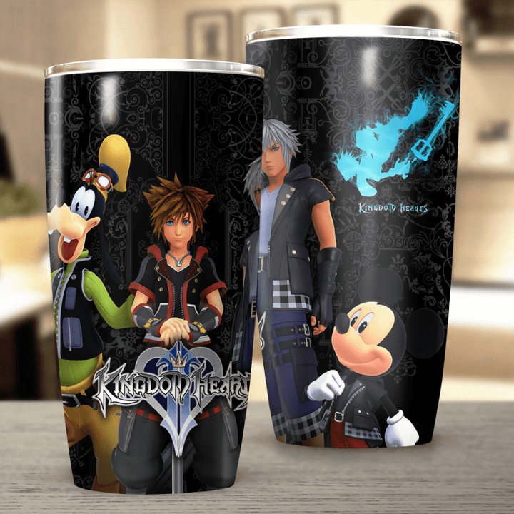 Kingdom Hearts Video Game Insulated Stainless Steel Tumbler 20oz / 30oz