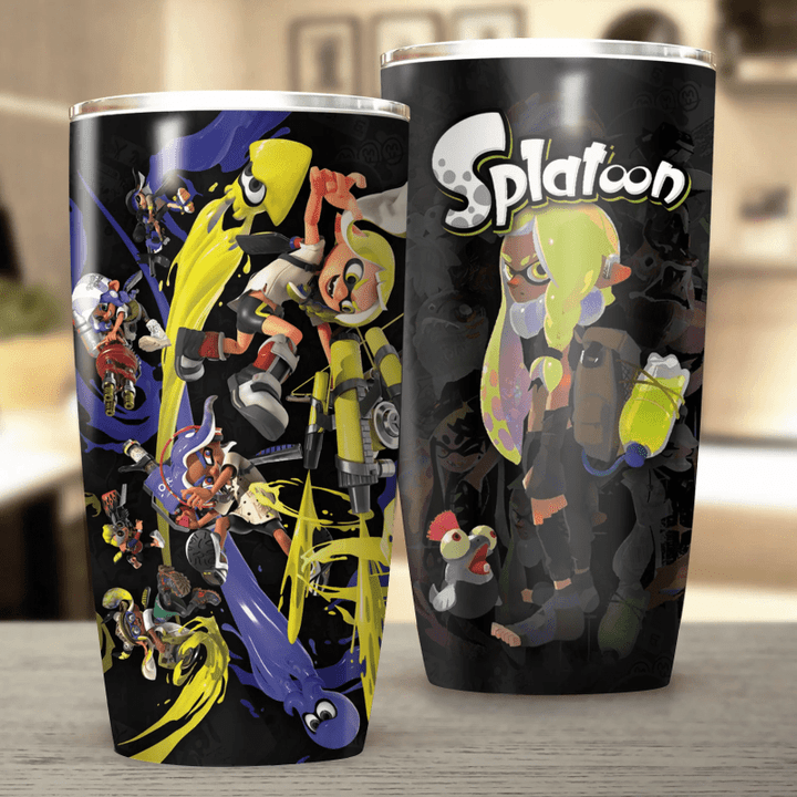Splatoon Video Game Insulated Stainless Steel Tumbler 20oz / 30oz