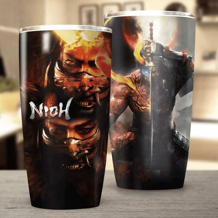 Nioh 2 Video Game Insulated Stainless Steel Tumbler 20oz / 30oz