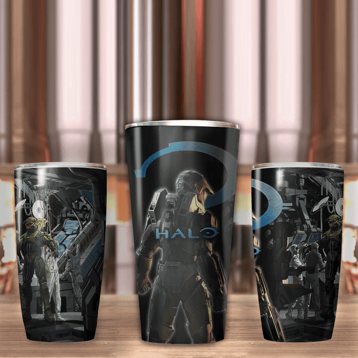 Halo Video Game Insulated Stainless Steel Tumbler 20oz / 30oz
