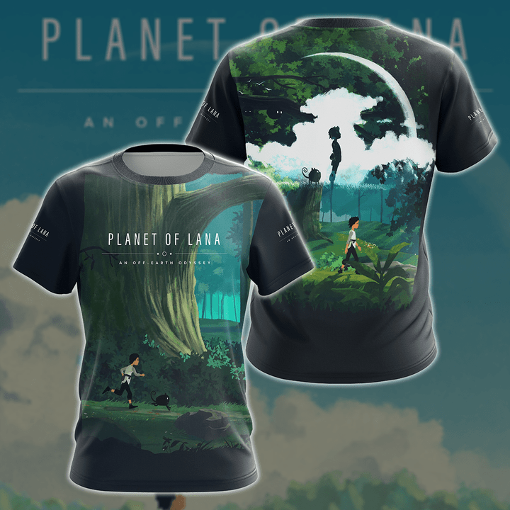 Planet of Lana Video Game 3D All Over Printed T-shirt Tank Top Zip Hoodie Pullover Hoodie Hawaiian Shirt Beach Shorts Jogger