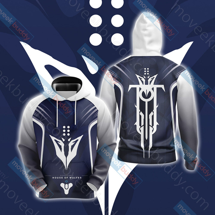 Destiny: House of Wolves New Unisex 3D Hoodie S