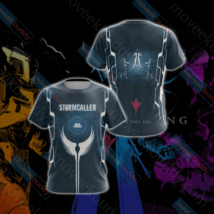 Destiny: The Taken King - Stormcaller Unisex 3D T-shirt T-shirt S