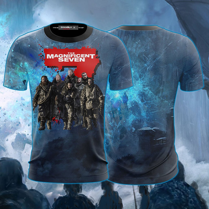 The Magnificent Seven Game Of Thrones Version Unisex 3D T-shirt S