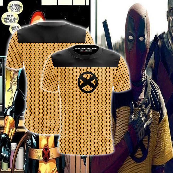 Deadpool 2 Cosplay Unisex 3D T-shirt S Version1