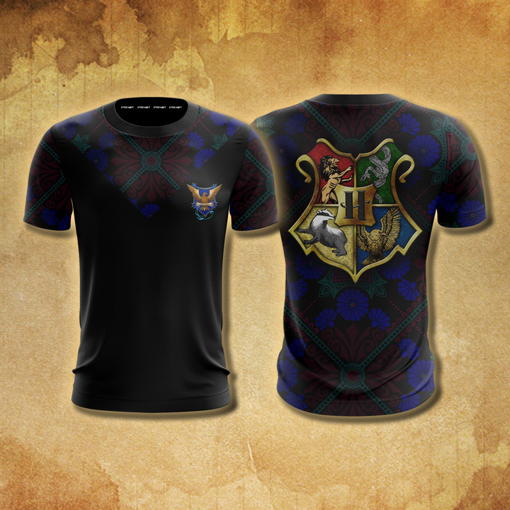 Ravenclaw House Harry Potter New Collection Unisex 3D T-shirt
