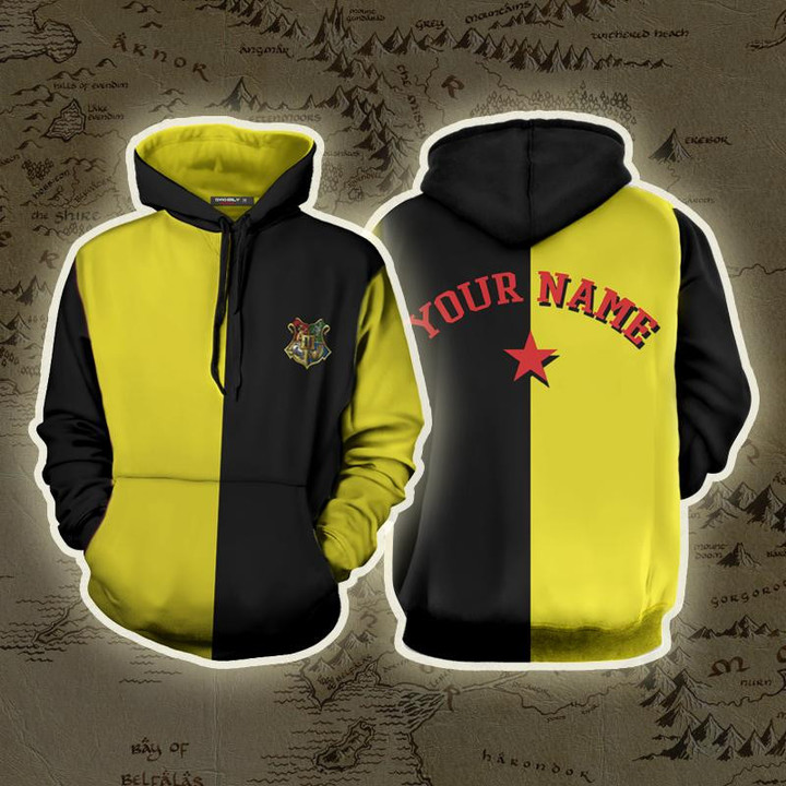 Triwizard Tournament Harry Potter Diggory (Customized Name) 3D Hoodie M
