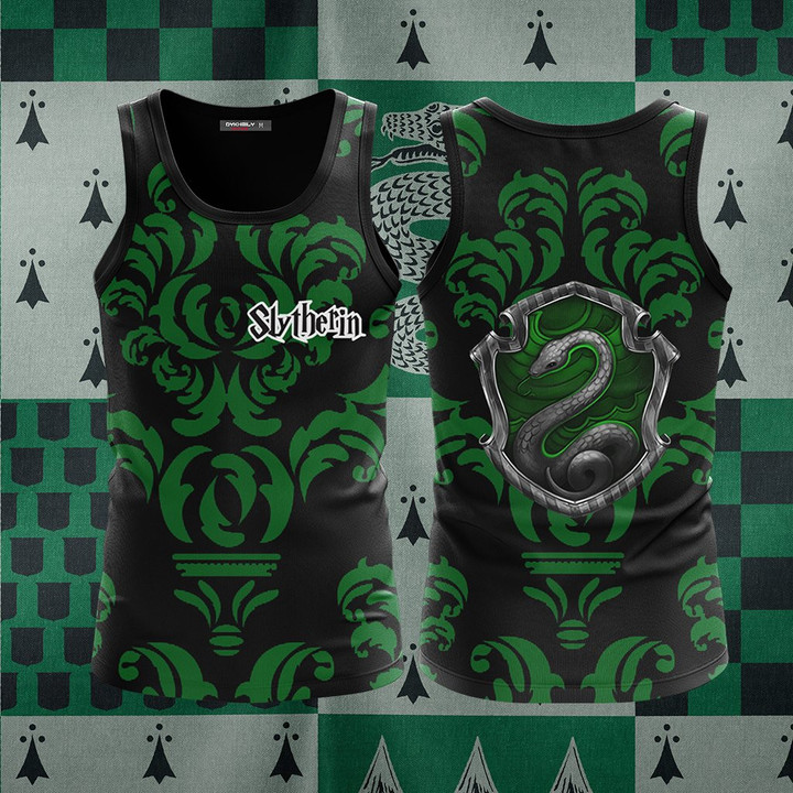 Cunning Like A Slytherin Harry Potter New Collection 3D Tank Top