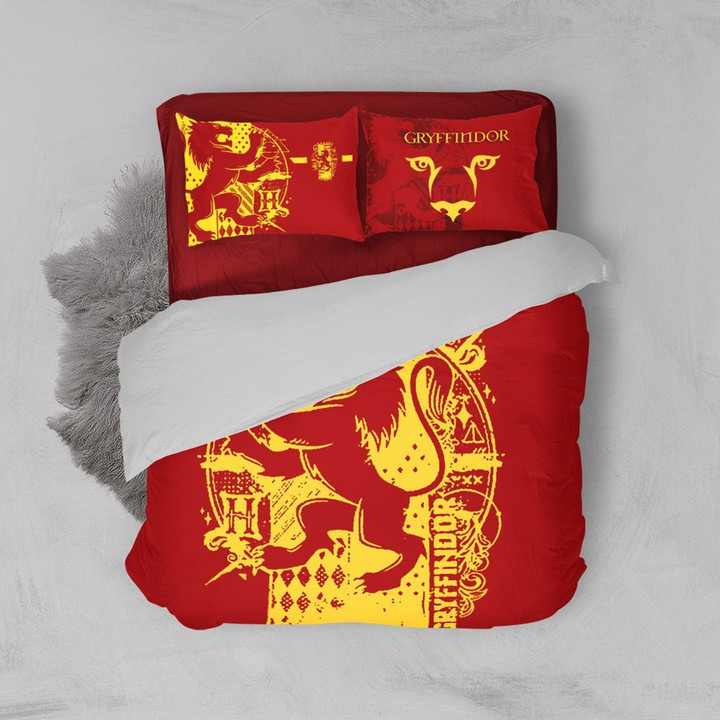 Quidditch Gryffindor Harry Potter Bed Set Twin (3PCS)