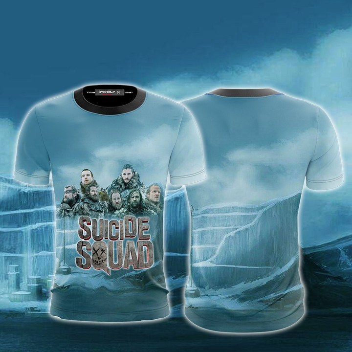 Suicide Squad Game Of Thrones Version Unisex 3D T-shirt XS