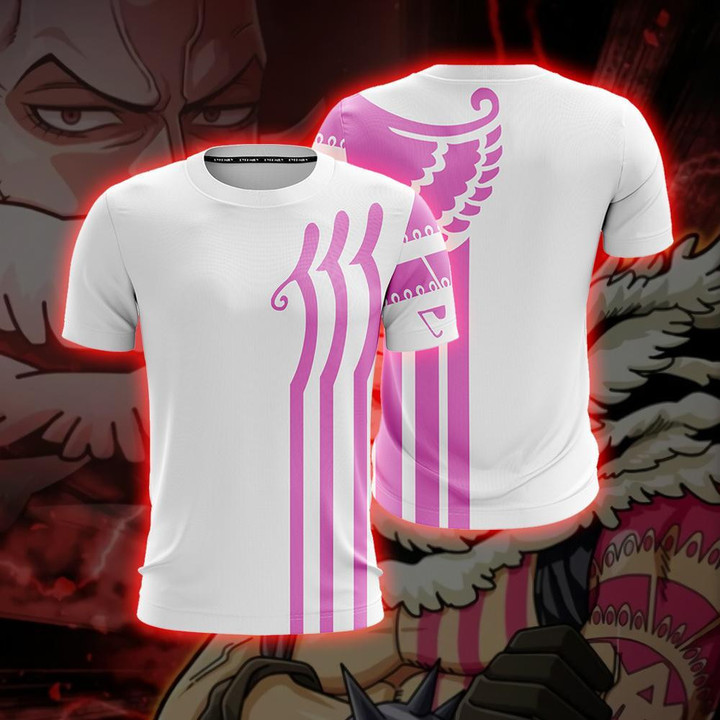 One Piece Charlotte Katakuri Cosplay Unisex 3D T-shirt S