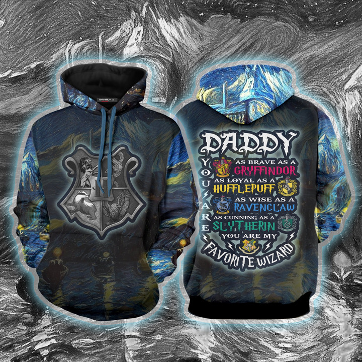 Daddy - You Are My Favorite Wizard Harry Potter Hoodie S