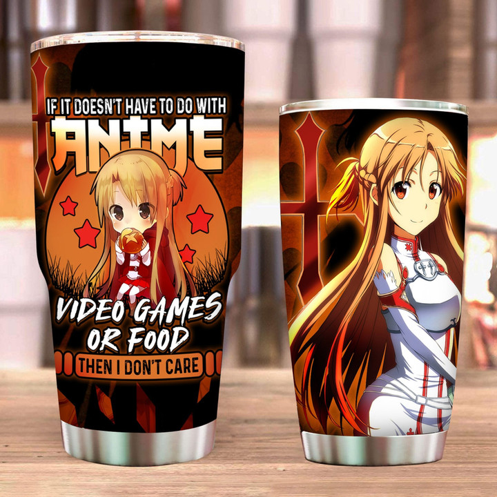 If it doesn't have to do with anime or food then I don't care Chibi Asuna Sword Art Online Tumbler
