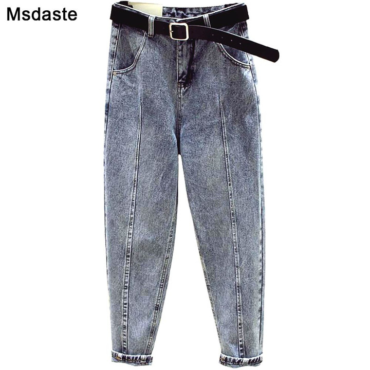 Pants High Waist Pantalon Trousers Streetwear Vintage Jeans