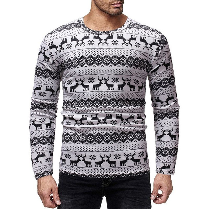 Slim Fit Knittwear ONeck Pullovers Pull Homme Sweaters