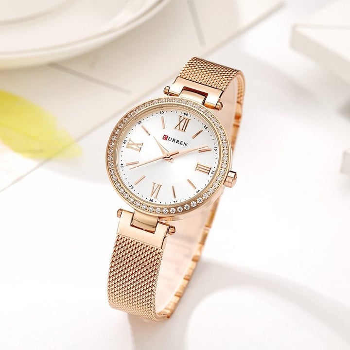 Rose Gold Bracelet Stainless Steel Watches