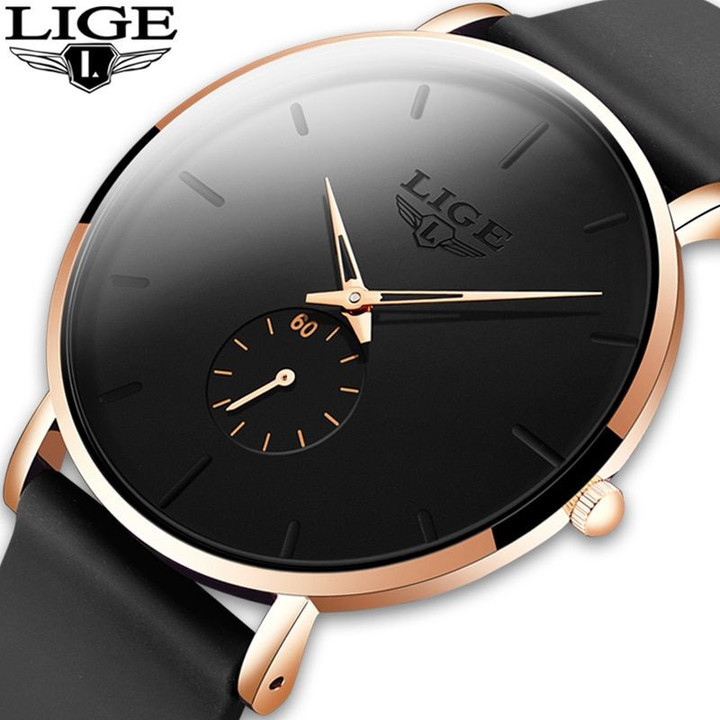 Watches Top Brand Luxury Waterproof Simple Ultra-Thin Watches