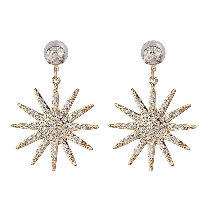Dimond star earrings