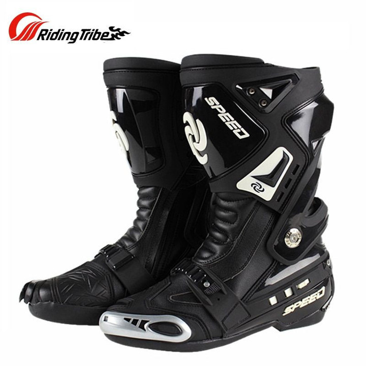 Motorcycle Speed gearshift Racing Long Riding Shoes Boots