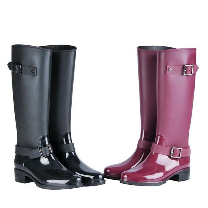 Waterproof Work Flat Rubber Rainy boots