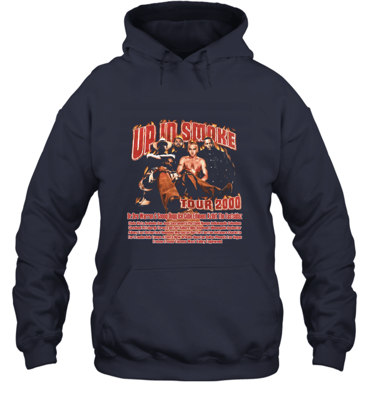 Vintage Up In Smoke Tour TS Unisex Hoodie