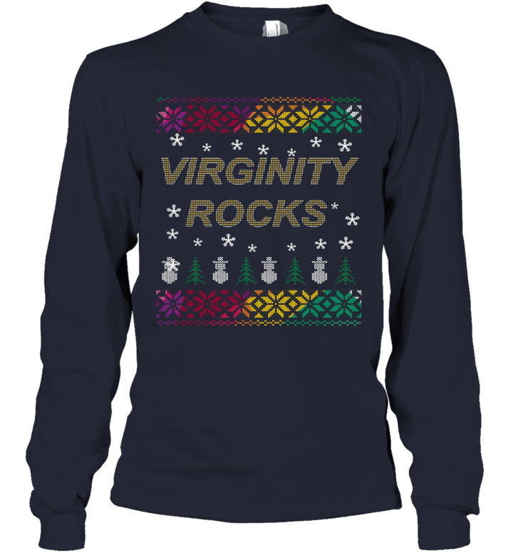 Virginity Rocks a Youth Long Sleeve