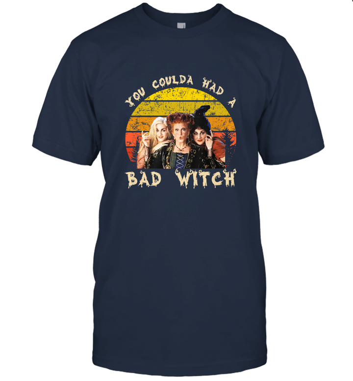 Vintage You Coulda had a Bad Witch Halloween Unisex T-Shirt