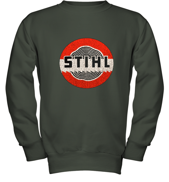 Vintage Stihl Chainsaws 84 T shirt Youth Crewneck Sweatshirt