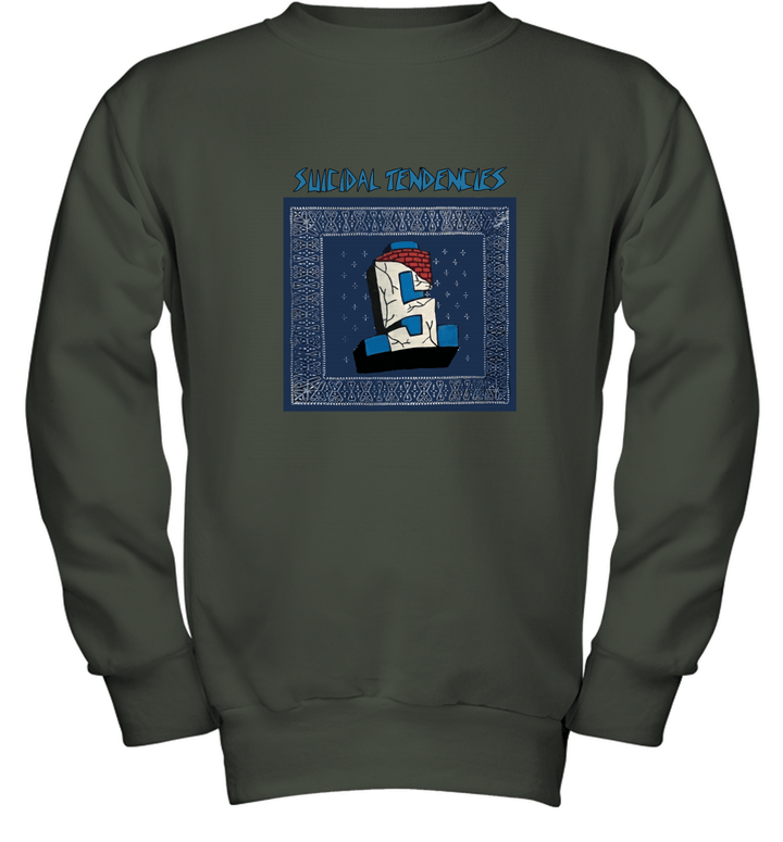 Vintage Suicidal Tendencies American Trash Youth Crewneck Sweatshirt