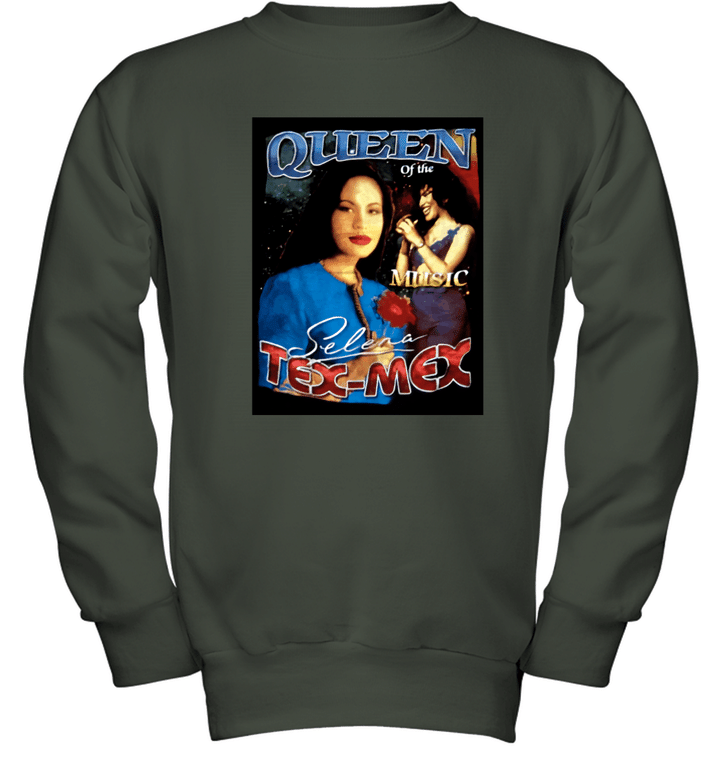 Vintage Selena Dreaming Of You Youth Crewneck Sweatshirt