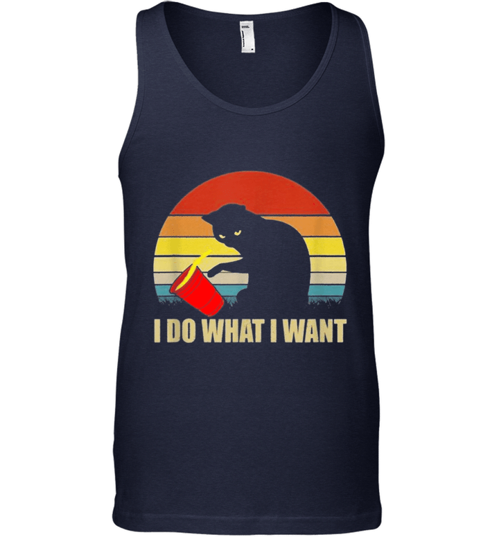 Cat i do what i want Tank Top