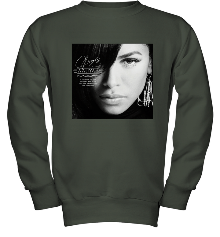 Clothing Aaliyah Youth Crewneck Sweatshirt