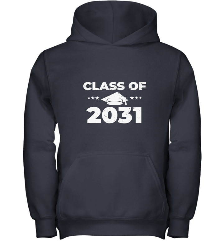 Class of 2031 First Day of School T Shirt Youth Hoodie