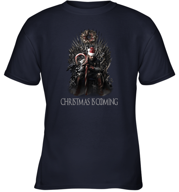 Christmas Is Coming Youth T-Shirt