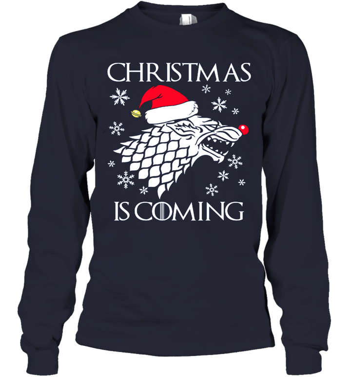 Christmas Is Coming Stark Youth Long Sleeve