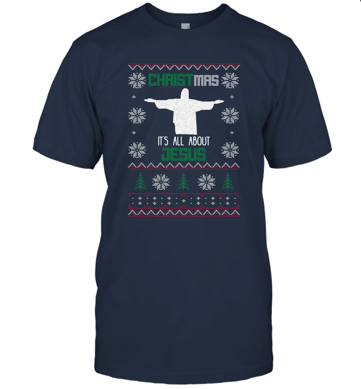 Christmas  It's All About Jesus Unisex T-Shirt